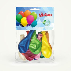 Zestaw 10 sztuk balonów metalizowanych