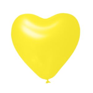 Balony Serca Żółte